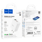 Wall charger “C126 Pure power” 40W PD20W + QC3.0 US cable set