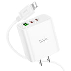 Wall charger “C126 Pure power” 40W PD20W + QC3.0 US cable set