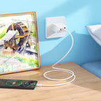 Wall charger “C126 Pure power” 40W PD20W + QC3.0 US cable set
