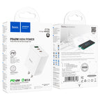 Wall charger “C126 Pure power” 40W PD20W + QC3.0 US cable set