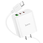 Wall charger “C126 Pure power” 40W PD20W + QC3.0 US cable set