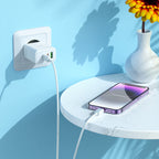 Wall charger “C126A Pure power” 40W PD20W + QC3.0 EU cable set