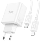 Wall charger “C126A Pure power” 40W PD20W + QC3.0 EU cable set
