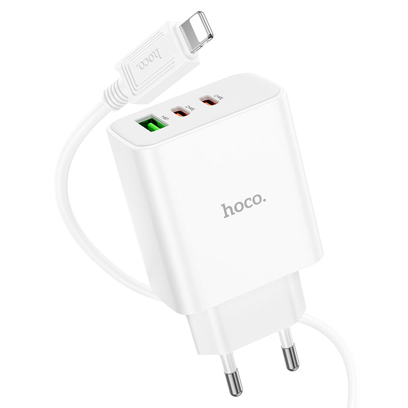 Wall charger “C126A Pure power” 40W PD20W + QC3.0 EU cable set
