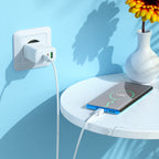 Wall charger “C126A Pure power” 40W PD20W + QC3.0 EU cable set
