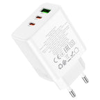 Wall charger “C126A Pure power” 40W PD20W + QC3.0 EU cable set