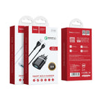 Wall charger “C12Q Smart” QC3.0 EU single USB set with cable
