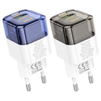 Wall charger “C131A Platinum” PD30W + QC3.0 EU cable set