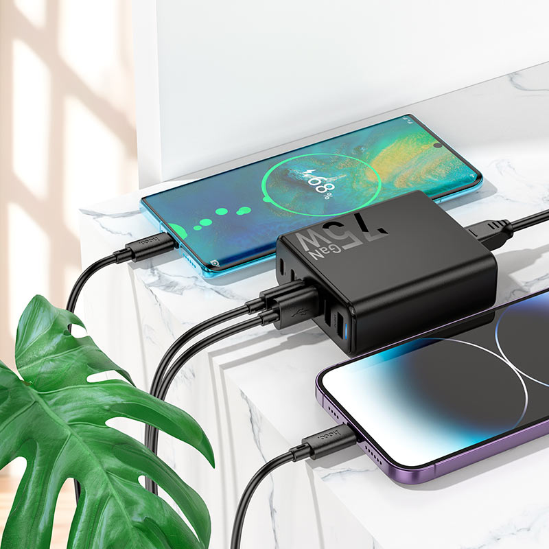 Charging station “C133 Earl” 75W PD45W + QC3.0 US