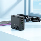 Charging station “C133 Earl” 75W PD45W + QC3.0 US