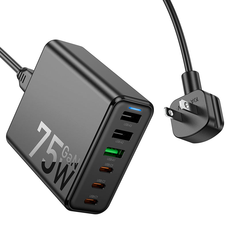Charging station “C133 Earl” 75W PD45W + QC3.0 US