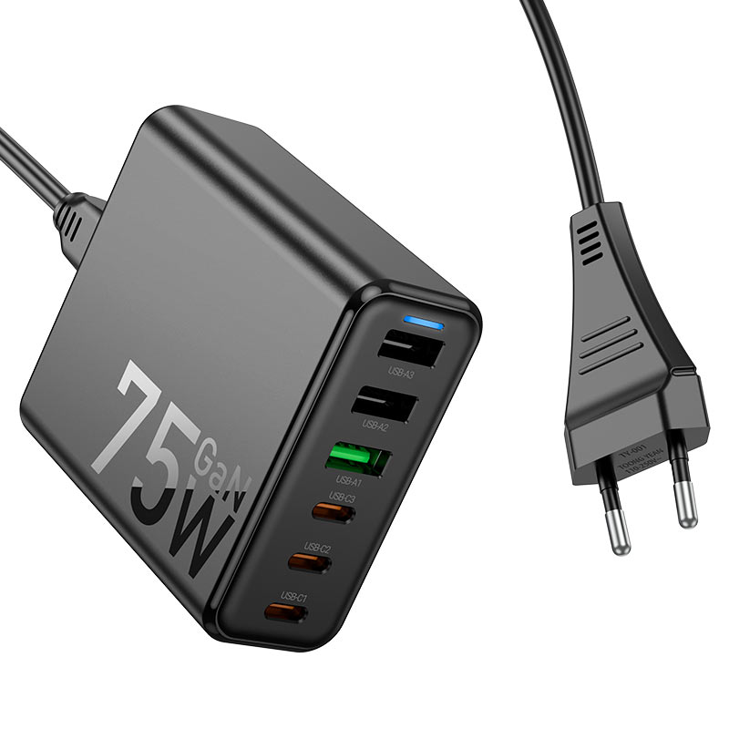 Charging station “C133A Earl” 75W PD45W + QC3.0 EU