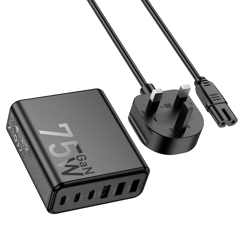 Charging station “C133B Earl” 75W PD45W + QC3.0 UK