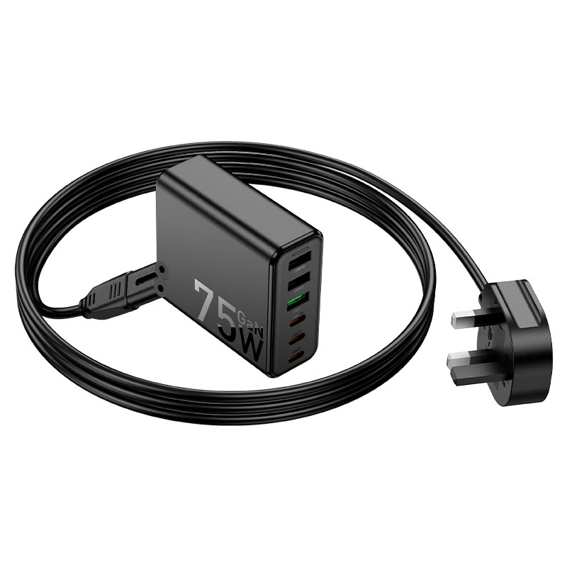 Charging station “C133B Earl” 75W PD45W + QC3.0 UK