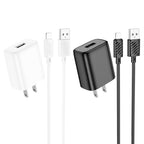 Wall charger “C134 Solid” US cable set