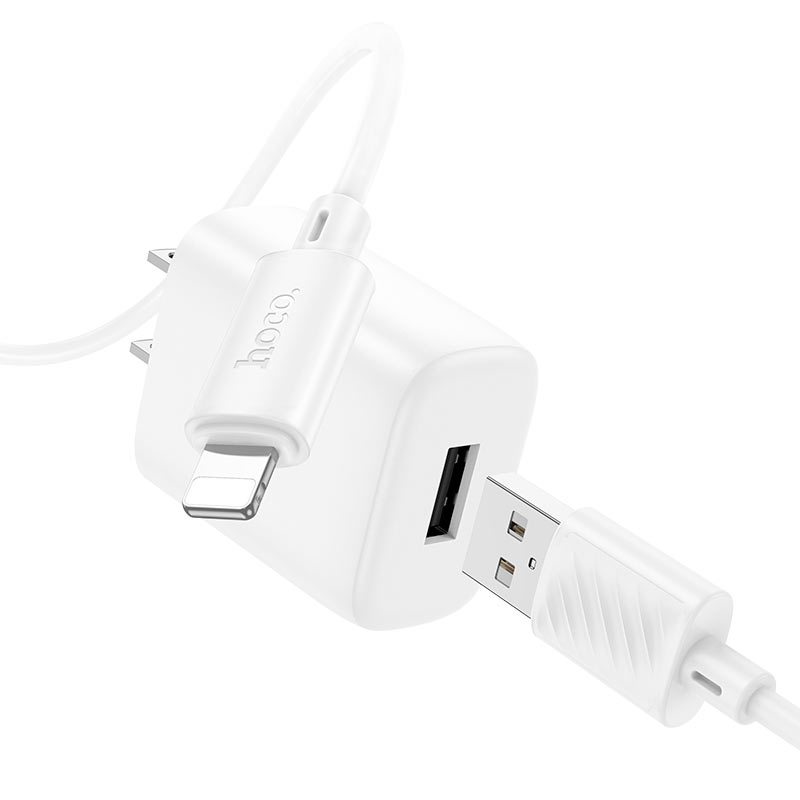 Wall charger “C134 Solid” US cable set