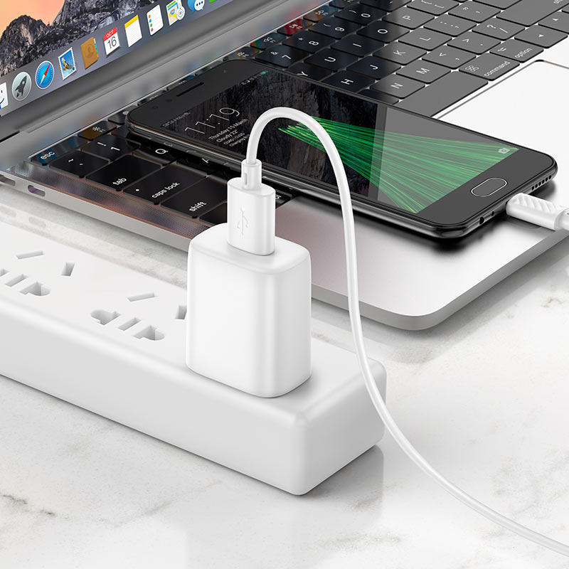 Wall charger “C134 Solid” US cable set