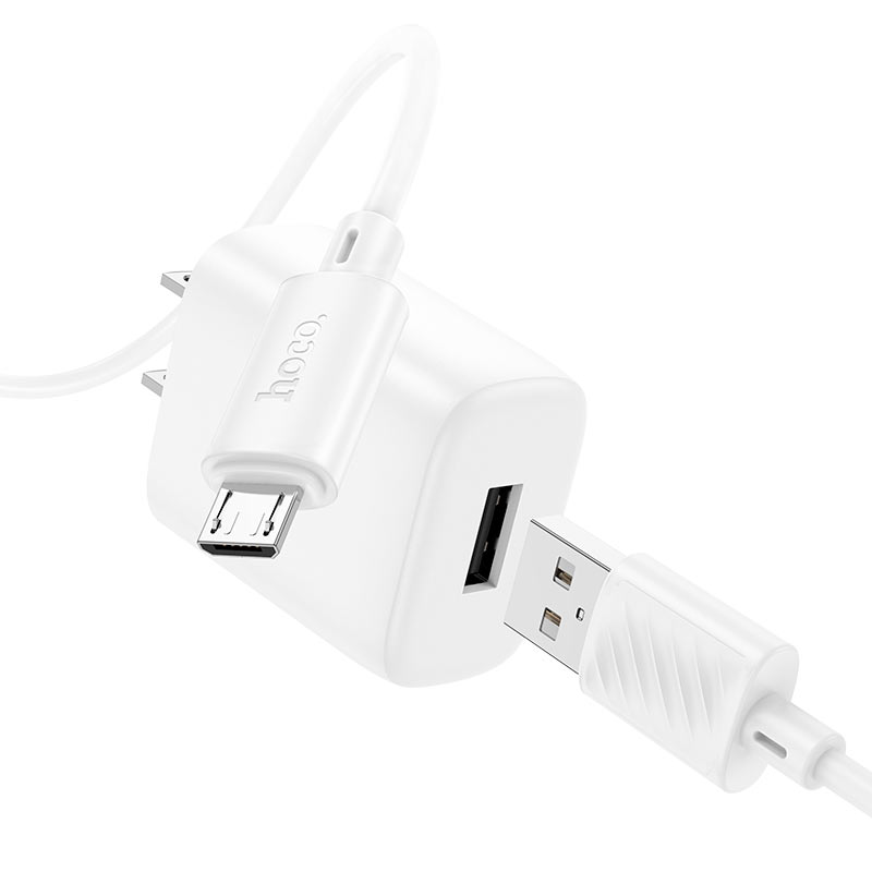 Wall charger “C134 Solid” US cable set
