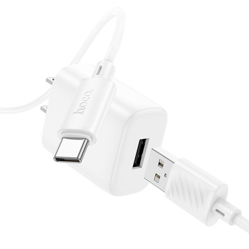 Wall charger “C134 Solid” US cable set