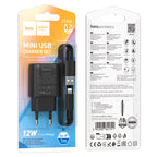 Wall charger “C134A Solid” EU cable set