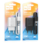 Wall charger “C134A Solid” EU cable set