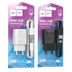Wall charger “C134A Solid” EU cable set