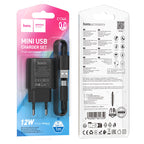 Wall charger “C134A Solid” EU cable set