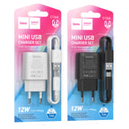 Wall charger “C134A Solid” EU cable set