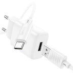 Wall charger “C134A Solid” EU cable set