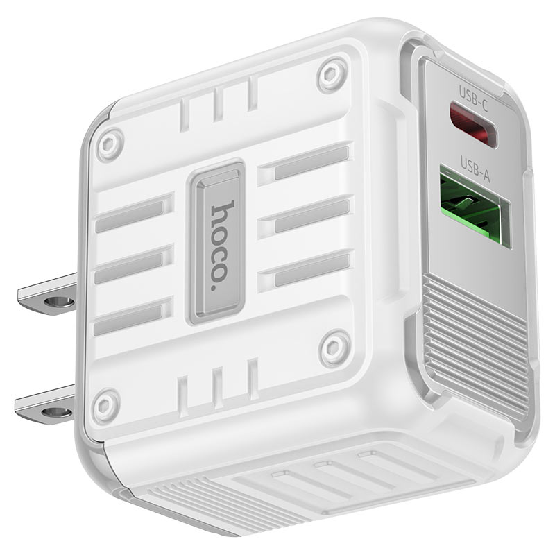 Wall charger “C135 Rock” PD20W + QC3.0 US cable set