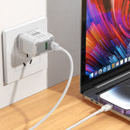 Wall charger “C135 Rock” PD20W + QC3.0 US cable set
