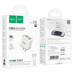 Wall charger “C135 Rock” PD20W + QC3.0 US cable set