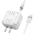 Wall charger “C135 Rock” PD20W + QC3.0 US cable set