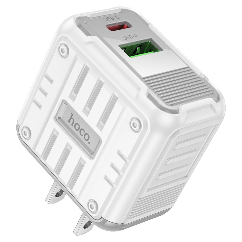 Wall charger “C135 Rock” PD20W + QC3.0 US cable set