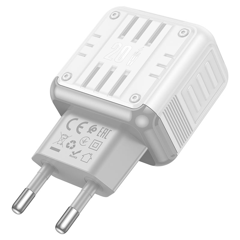 Wall charger “C135A Rock” PD20W + QC3.0 EU