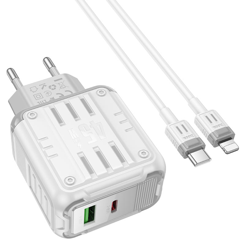 Wall charger “C136A Rock” PD45W EU cable set