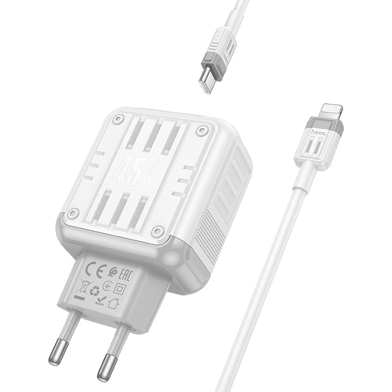 Wall charger “C137A Rock” PD45W EU cable set