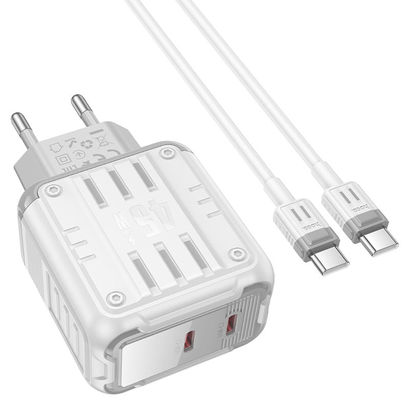 Wall charger “C137A Rock” PD45W EU cable set