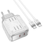 Wall charger “C137A Rock” PD45W EU cable set