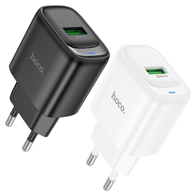 Wall charger “C140A Smart” QC3.0 EU cable set