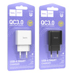 Wall charger “C140A Smart” QC3.0 EU cable set