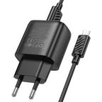 Wall charger “C140A Smart” QC3.0 EU cable set