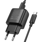 Wall charger “C140A Smart” QC3.0 EU cable set