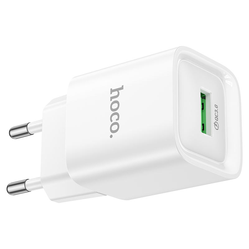 Wall charger “C145A Charm” QC3.0 EU cable set