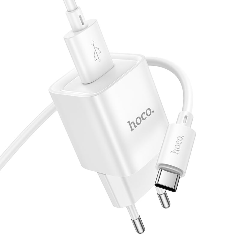 Wall charger “C145A Charm” QC3.0 EU cable set