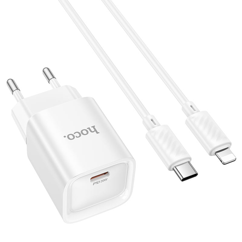 Wall charger “C146A Charm” PD20W EU cable set
