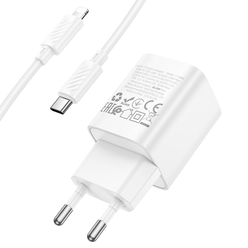Wall charger “C148A Charm” PD30W EU cable set