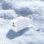 Wall charger “C149A Charm” PD30W + QC3.0 EU cable set