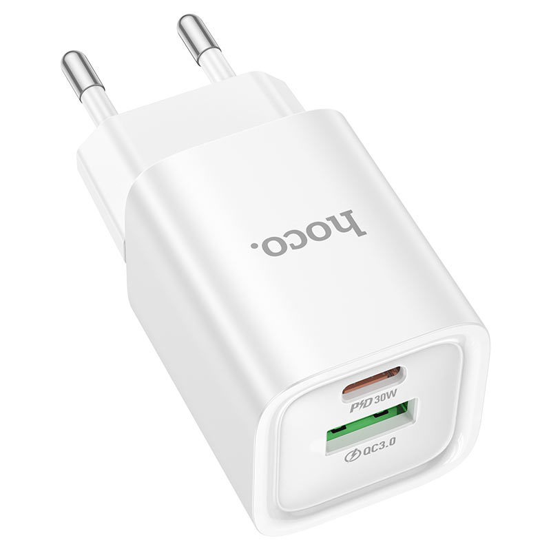 Wall charger “C149A Charm” PD30W + QC3.0 EU cable set