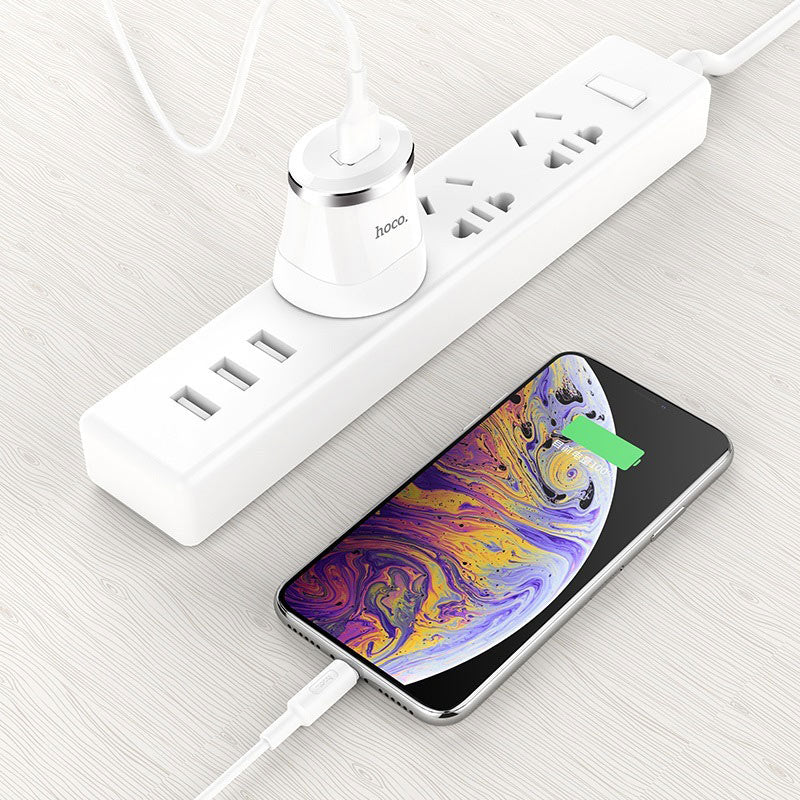Wall charger “C37B Dignity” single USB set with cable UK